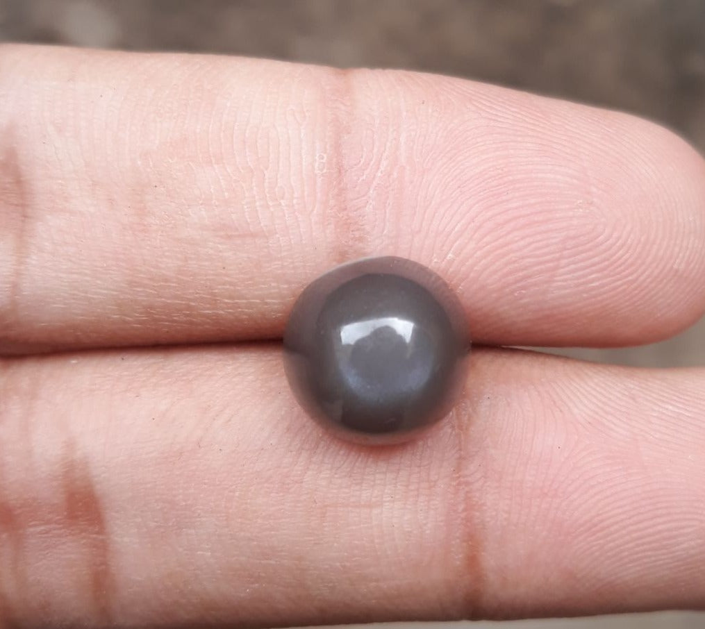 8.4ct MoonStone for Sale - Adularia MoonStone - Black Moonstone - June Birthstone -12mm