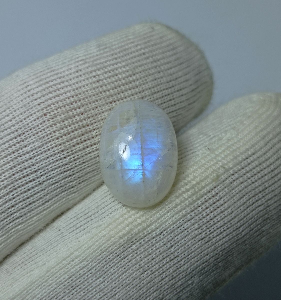 5.2ct MoonStone for Sale - Adularia MoonStone - Rainbow Moonstone - June Birthstone -14x9x4mm