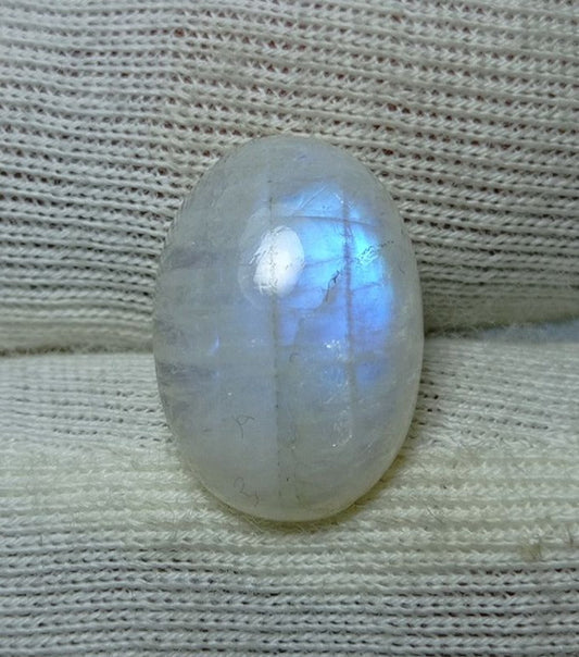 5.2ct MoonStone for Sale - Adularia MoonStone - Rainbow Moonstone - June Birthstone -14x9x4mm