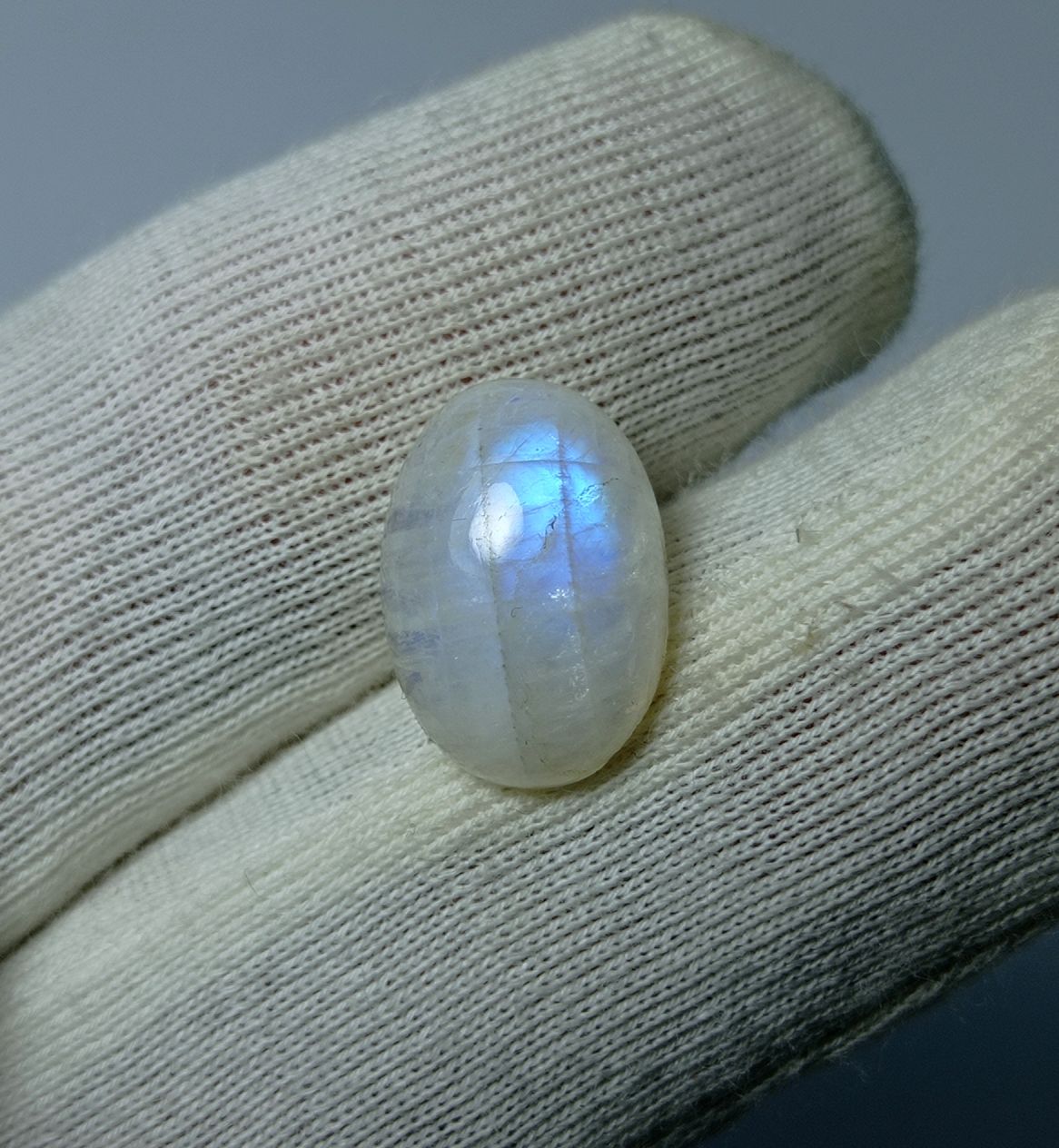 5.2ct MoonStone for Sale - Adularia MoonStone - Rainbow Moonstone - June Birthstone -14x9x4mm