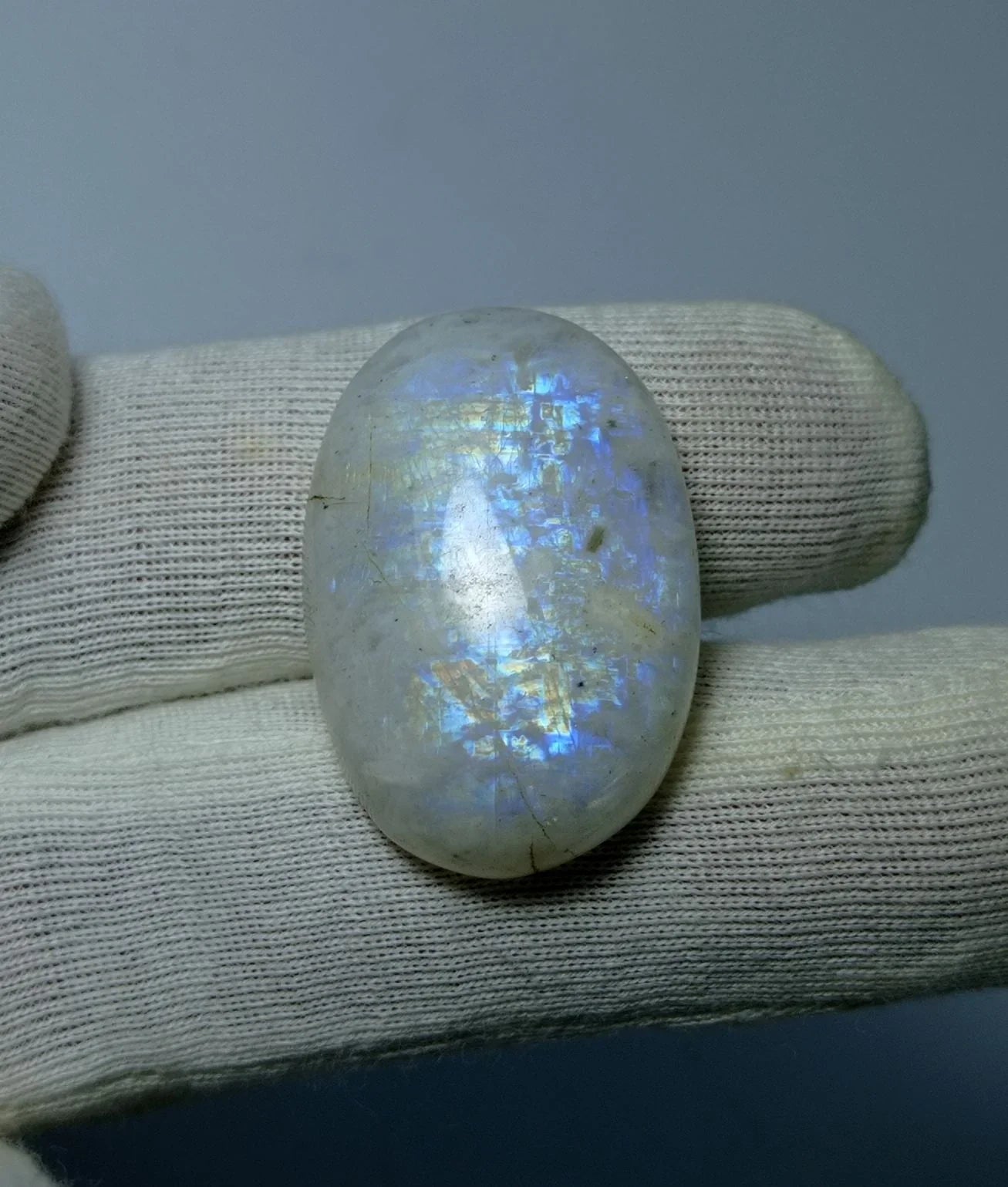 40ct MoonStone for Sale - Adularia MoonStone - Rainbow Moonstone - June Birthstone -30x30x7mm