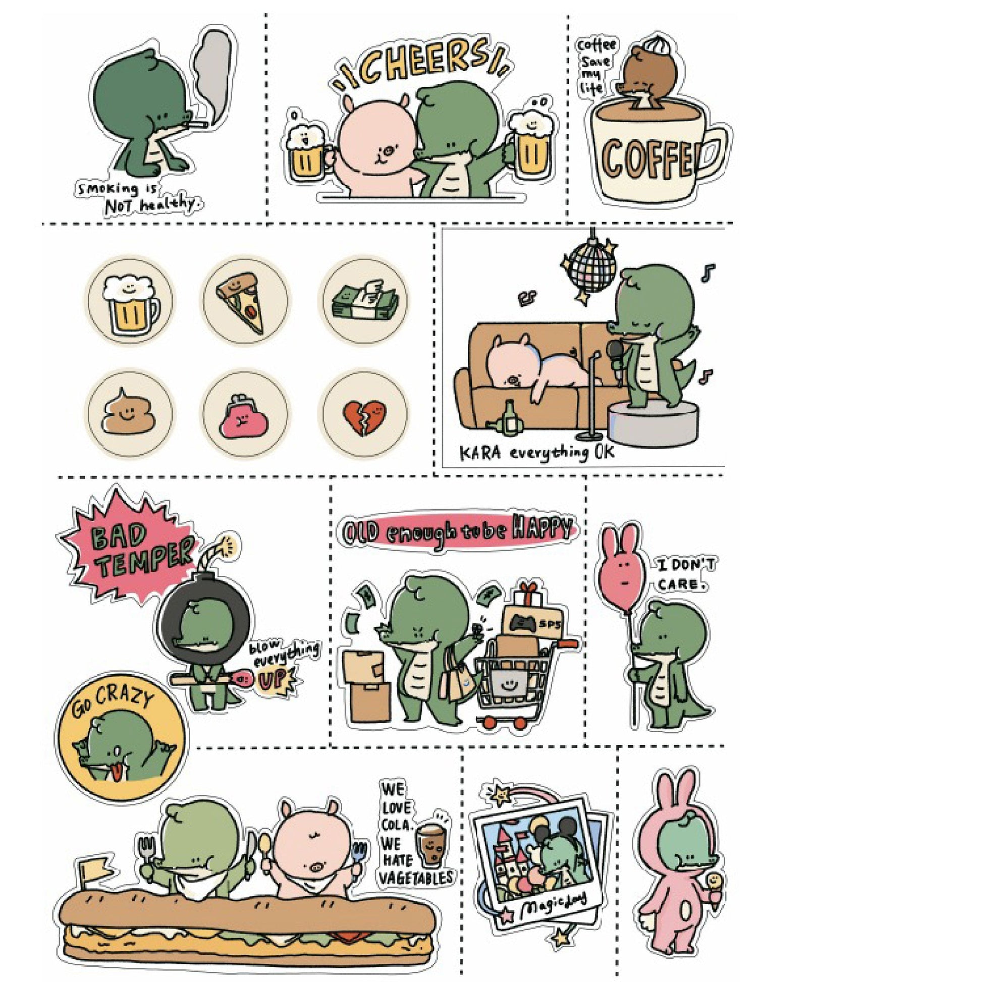 A Gator Life | My Daily Plan Sticker