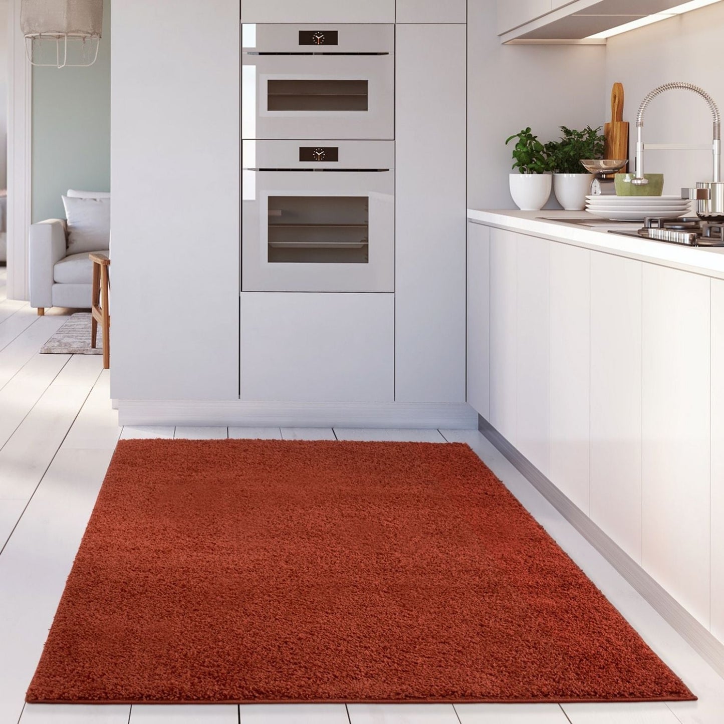 Myshaggy Solid Terra Rug