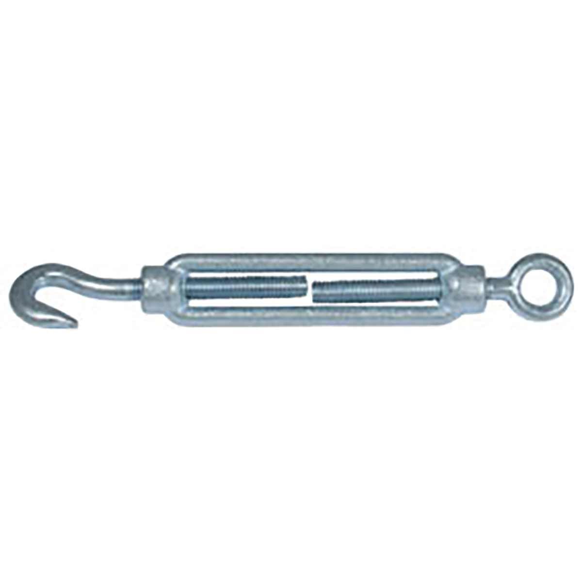 AG Galvanised Steel Hook to Eye Turnbuckle (6mm)