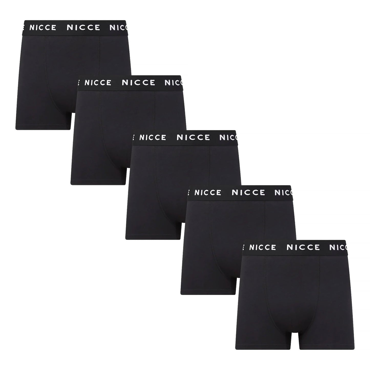 5 Pack Mens Boxers GALAN - Soft Breathable Cotton Everyday Underwear