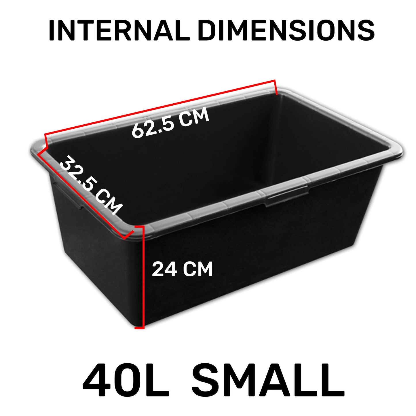 Dog Bath with Tap 40L
