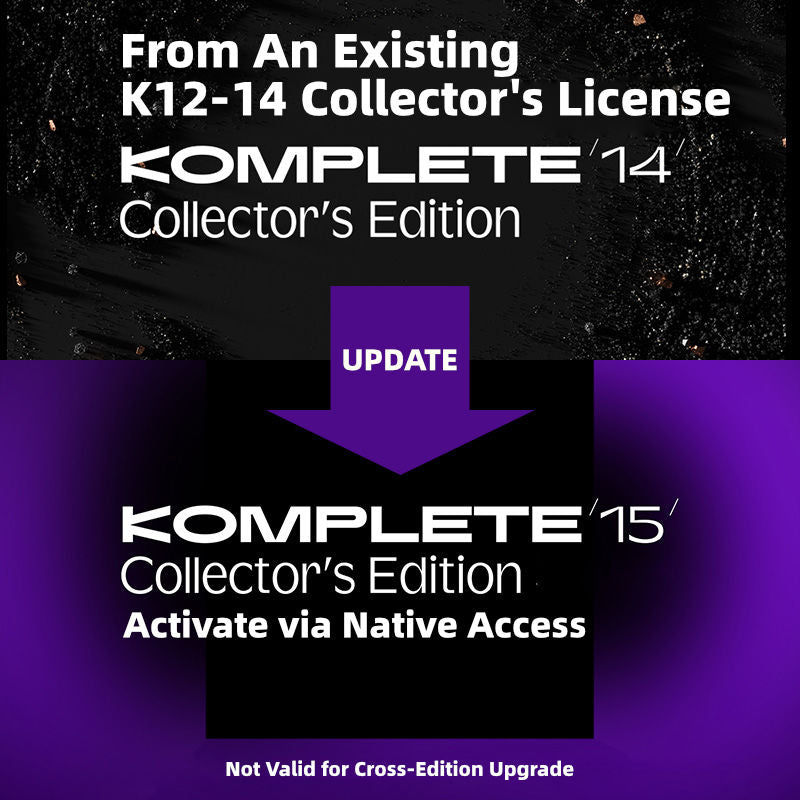 Native Instruments Komplete 15 Collector's Edition | Update (Download)