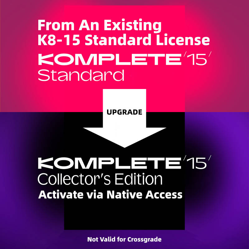 Native Instruments Komplete 15 Collector's Edition | Upgrade from Standard (Download)