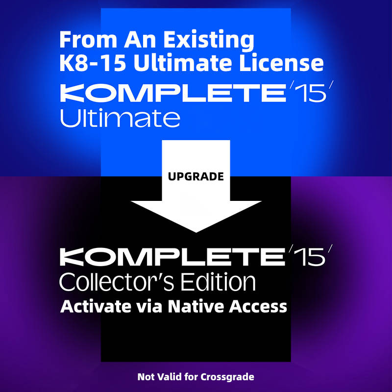 Native Instruments Komplete 15 Collector's Edition | Upgrade from Ultimate (Download)