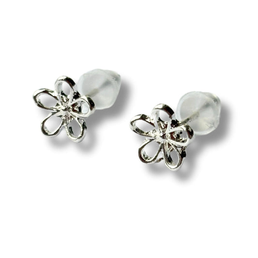 Aye Do Gifts Open Daisy Silver Stud Earrings