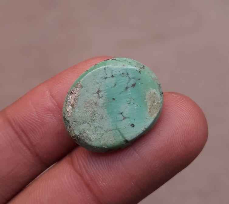 14ct Turquoise Cabochon - 21x17 mm