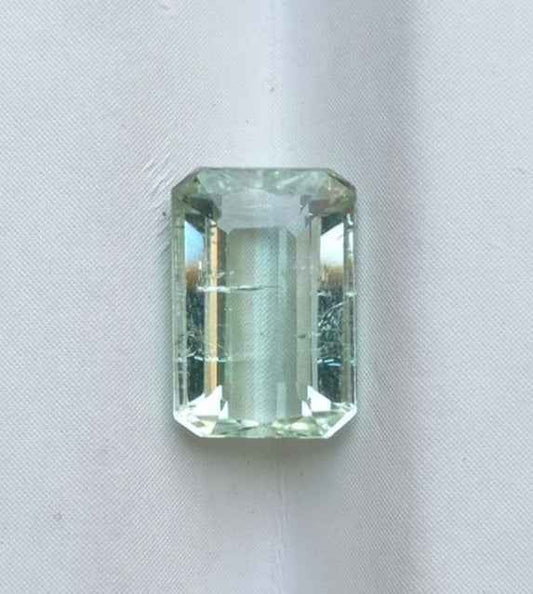 2.25ct Natural Light Green Tourmaline Gemstone - October Birthstone - 9x6x4mm