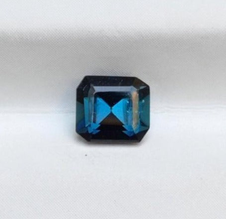 0.6ct Natural Indicolite Tourmaline Gemstone - October Birthstone Tourmaline