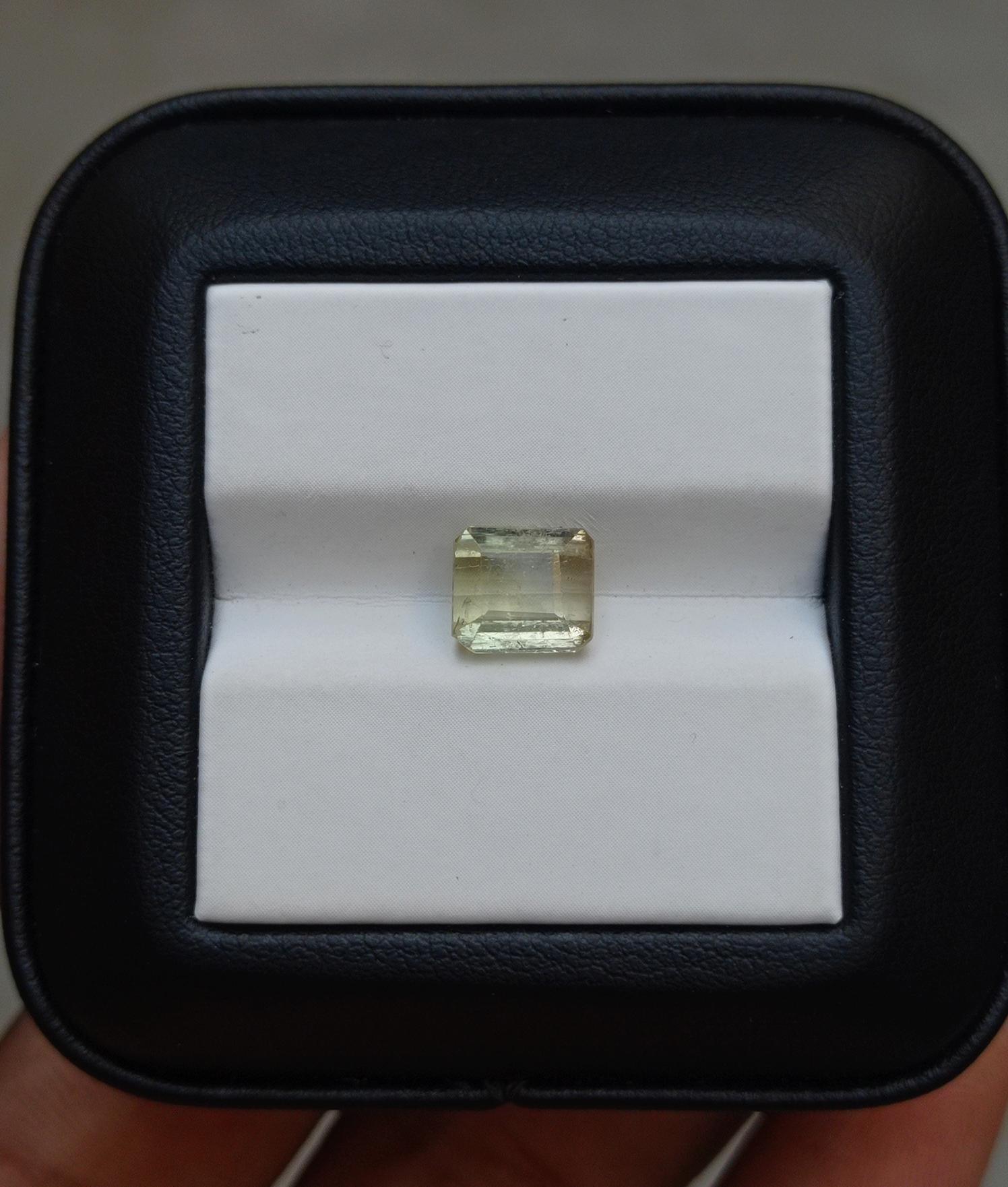 2.7ct Natural Tourmaline Gemstone - October Birthstone- 8x7x5mm