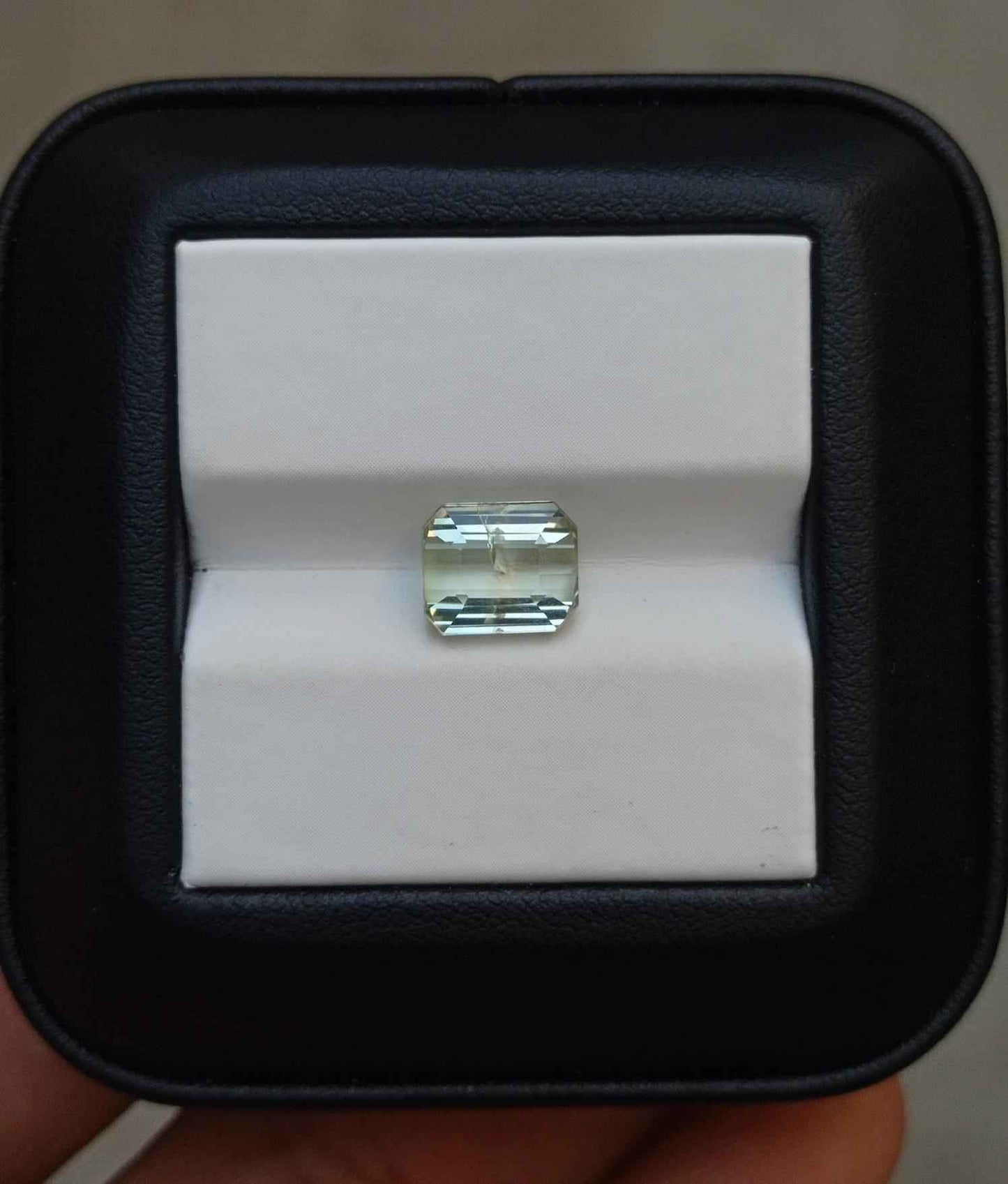 2.8ct Natural Light Yellow Tourmaline Gemstone - October Birthstone - 9x7x5mm