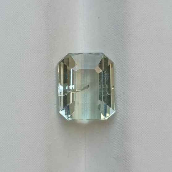 2.8ct Natural Light Yellow Tourmaline Gemstone - October Birthstone - 9x7x5mm