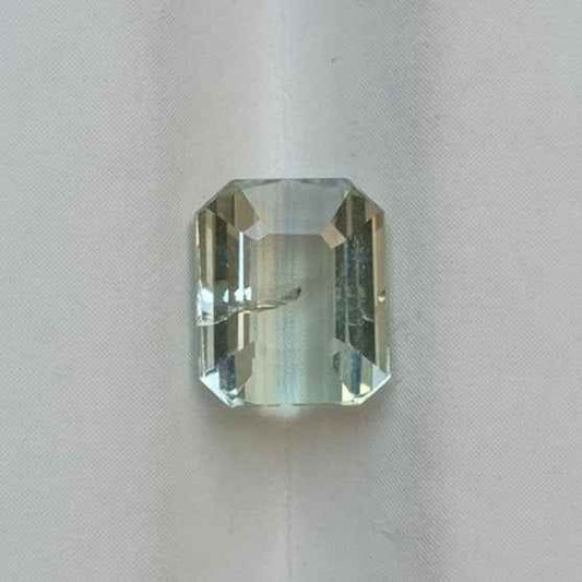 2.8ct Natural Light Yellow Tourmaline Gemstone - October Birthstone - 9x7x5mm