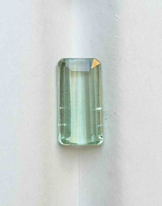 2.8ct Natural Teal Tourmaline Gemstone - Faceted Tourmaline - October Birthstone - 12x6x4mm
