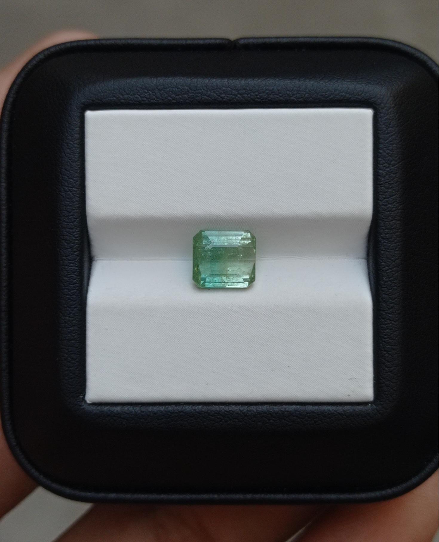 2.1ct Natural Bi-Color Tourmaline Gemstone - October Birthstone