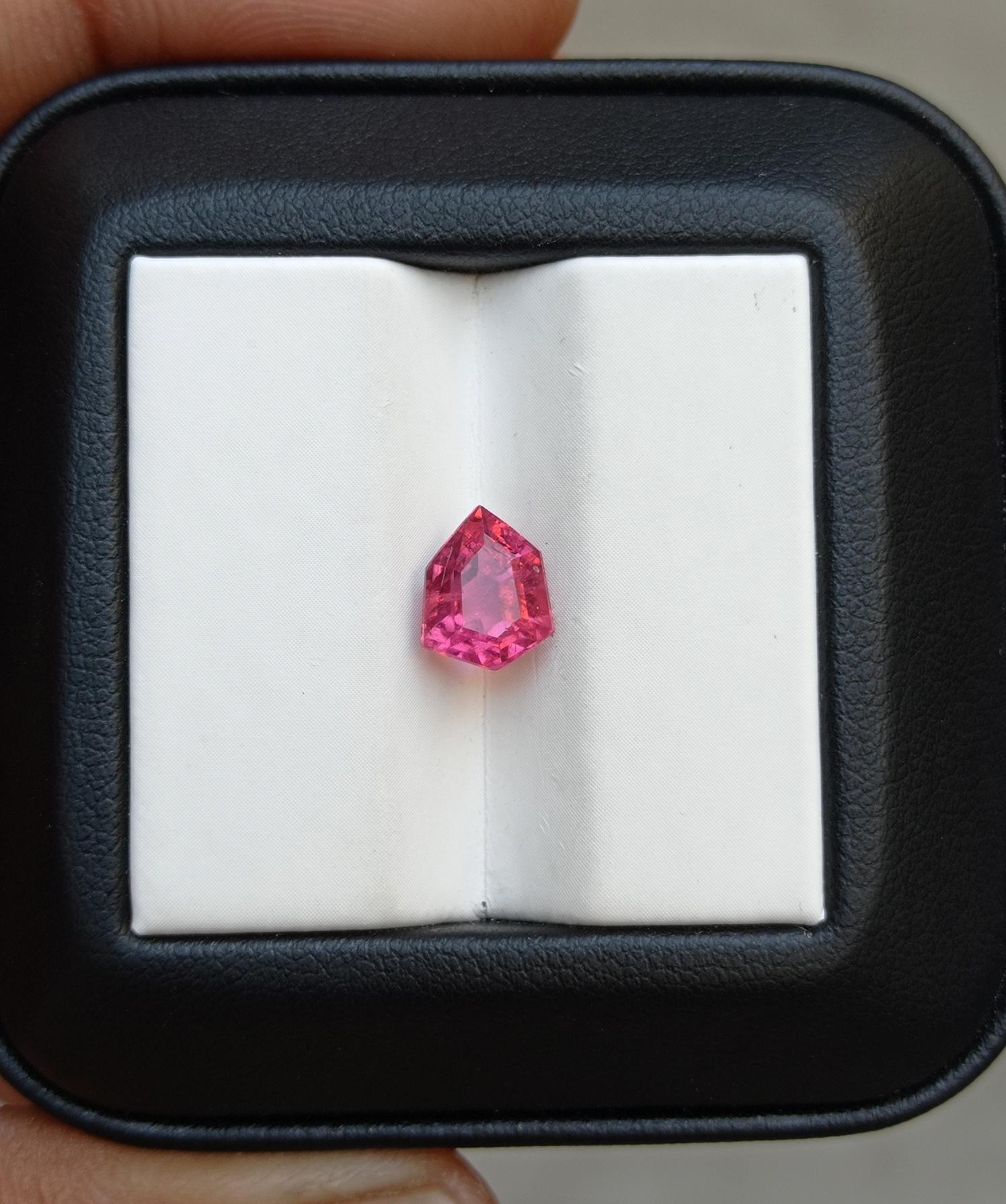 2.20ct Natural Rubellite Tourmaline Gemstone - October Birthstone Tourmaline