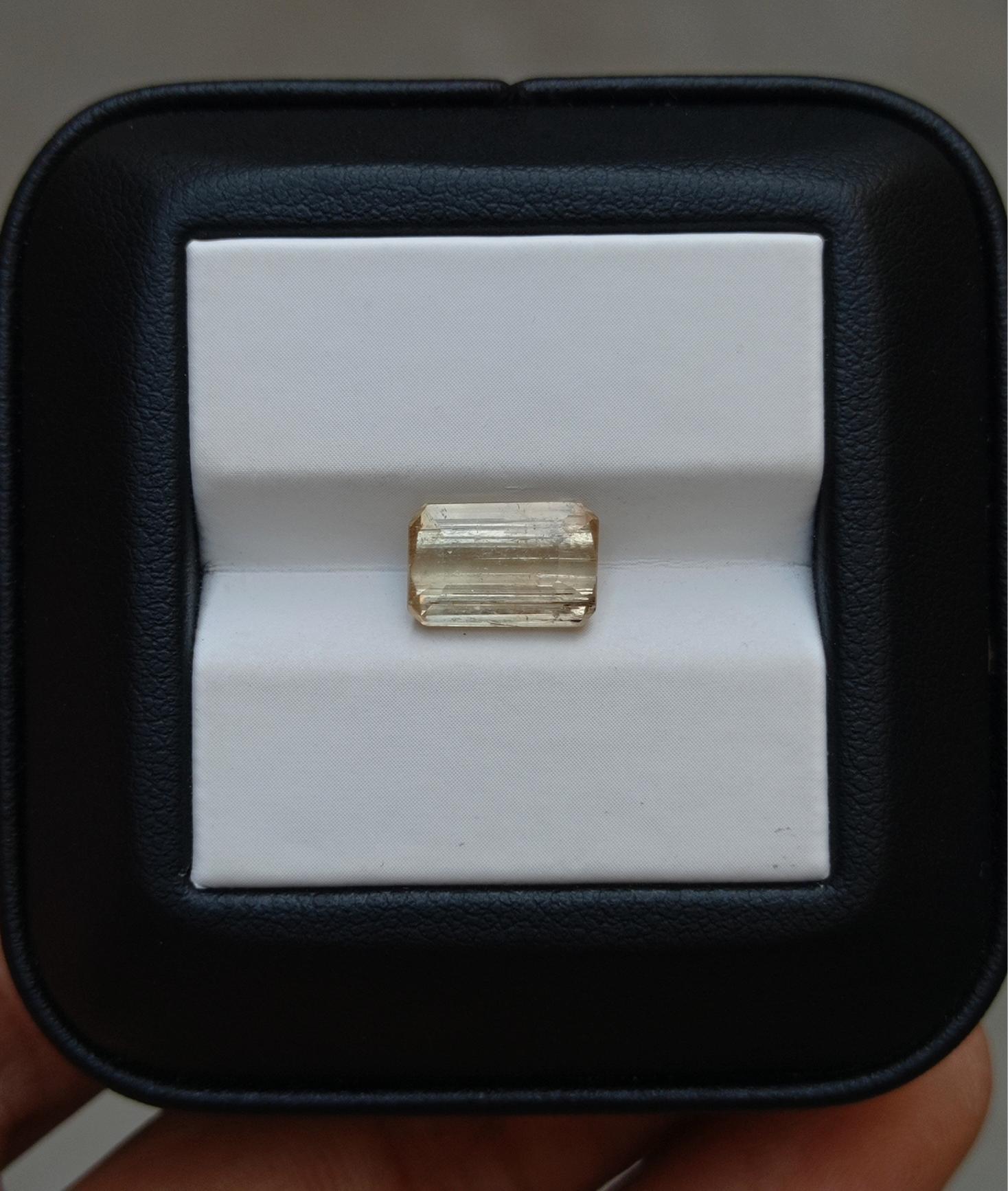 3.05ct Natural Tourmaline Gemstone - October Birthstone - 10x7x5mm