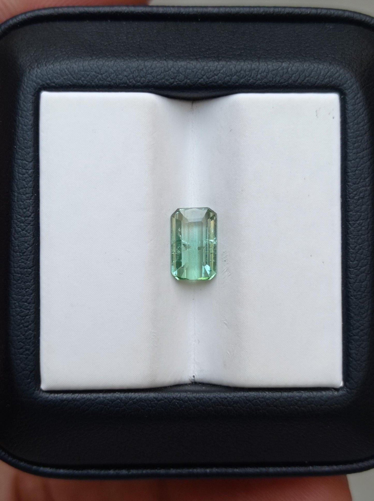 1.35ct Natural Bi-Color Tourmaline Gemstone - October Birthstone Tourmaline