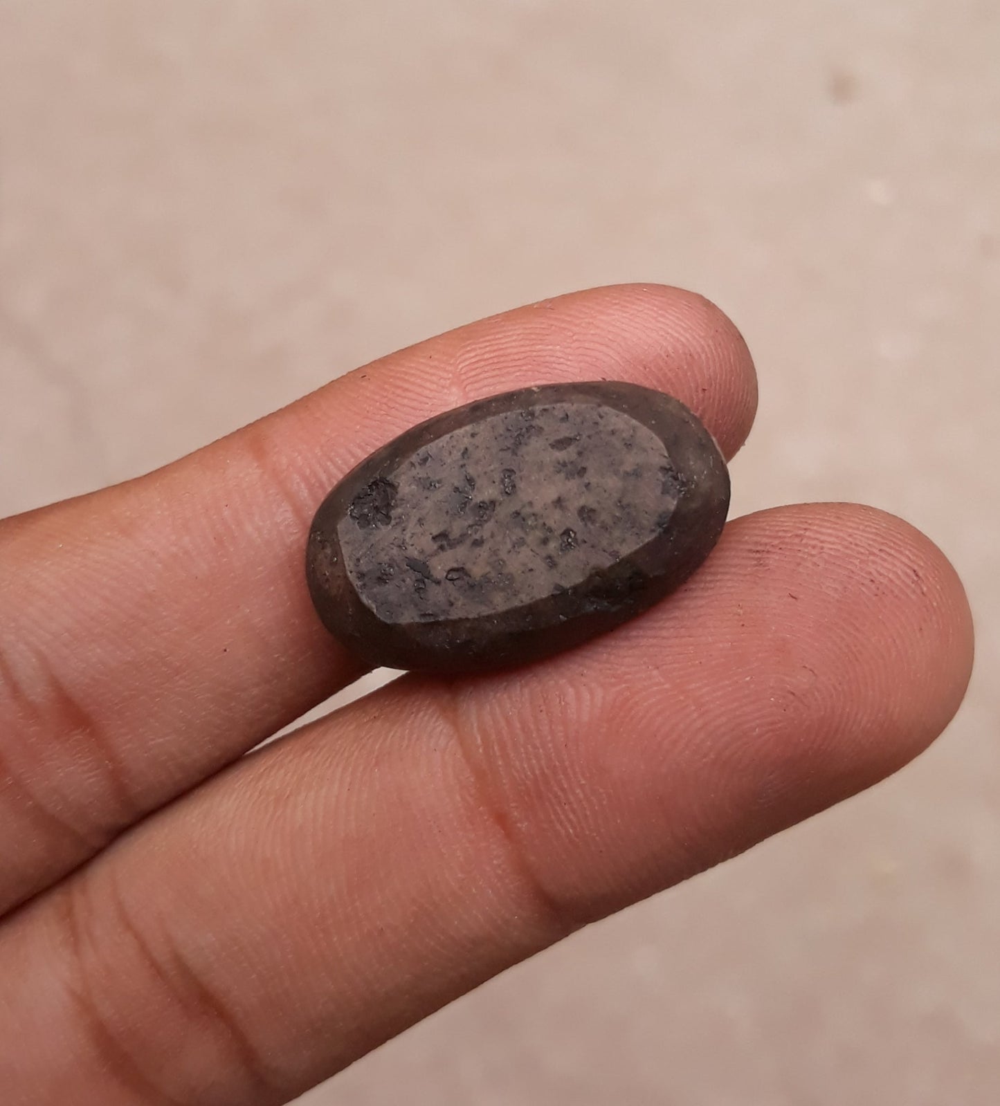 Natural Certified Turquoise with Pyrite - Blue Matrix Turquoise - Shajri Feroza-23.2Ct-25x15mm