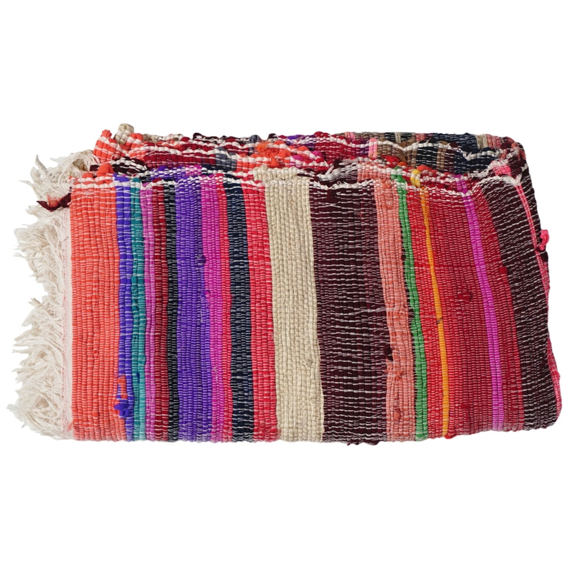 Natural Recycled Fabric Rug
