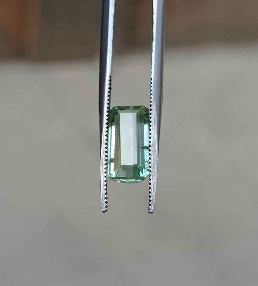 2.8ct Natural Teal Tourmaline Gemstone - Faceted Tourmaline - October Birthstone - 12x6x4mm