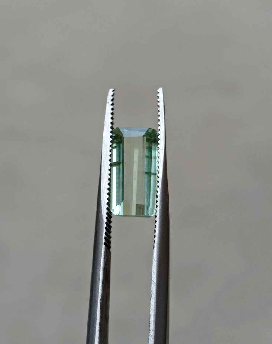 2.8ct Natural Teal Tourmaline Gemstone - Faceted Tourmaline - October Birthstone - 12x6x4mm