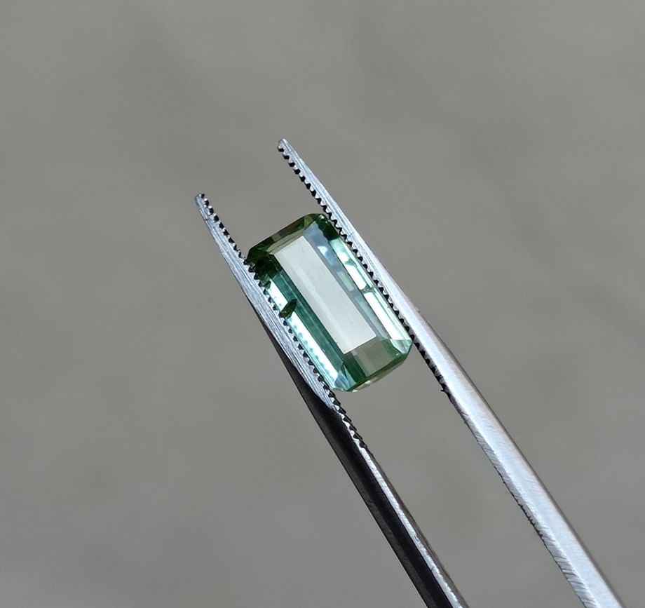 2.8ct Natural Teal Tourmaline Gemstone - Faceted Tourmaline - October Birthstone - 12x6x4mm