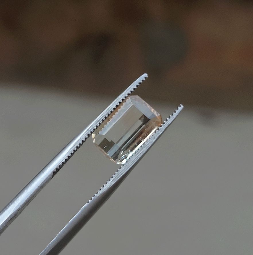 1.95ct Natural Yellow Tourmaline Gemstone - October Birthstone - 10x7x3mm
