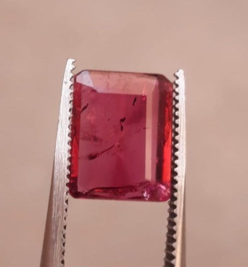 2.55ct Natural Rubellite Tourmaline Gemstone - October Birthstone