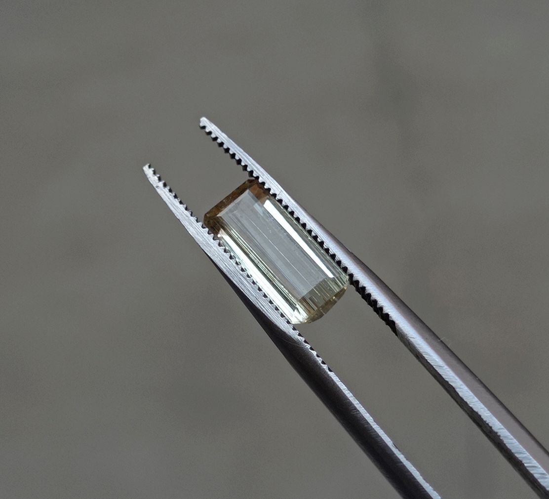 1.8ct Natural Yellow Tourmaline Gemstone - October Birthstone - 11x5x3mm