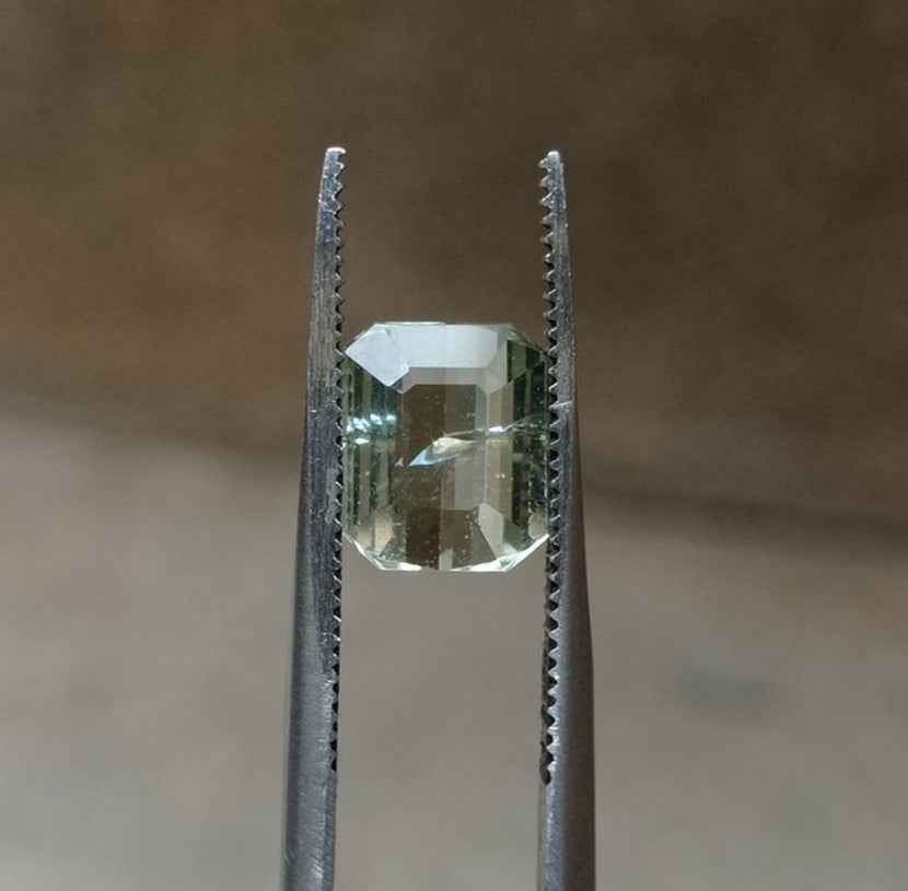 2.8ct Natural Light Yellow Tourmaline Gemstone - October Birthstone - 9x7x5mm