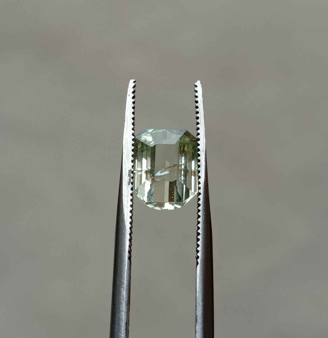 2.8ct Natural Light Yellow Tourmaline Gemstone - October Birthstone - 9x7x5mm