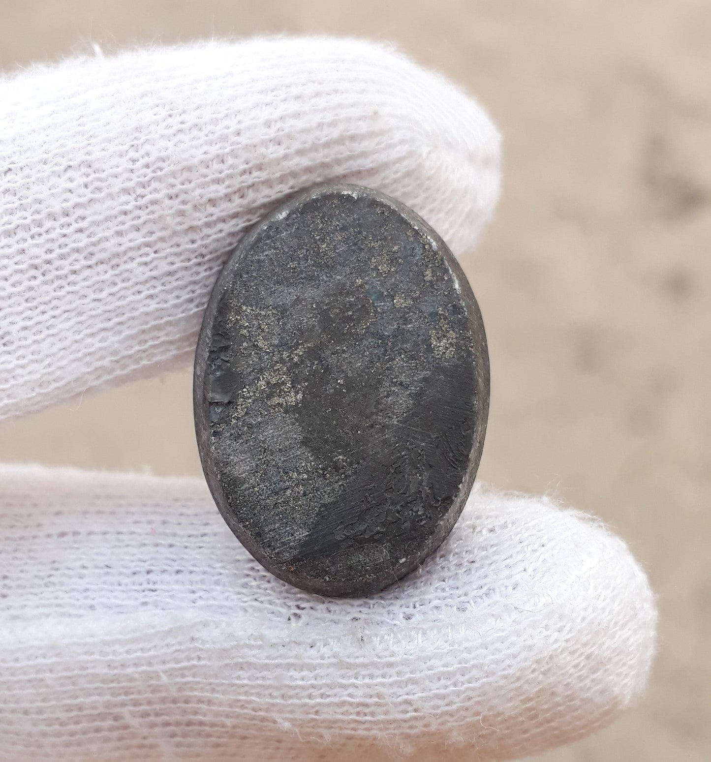 Natural Turquoise with Pyrite - Blue Matrix Turquoise - Shajri Feroza-44Ct