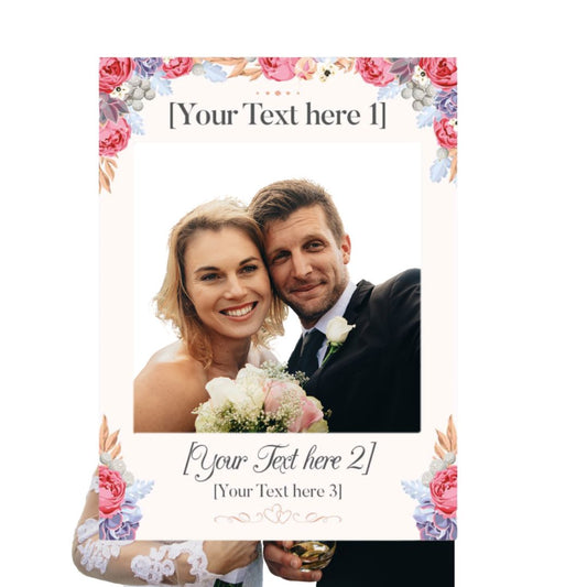 SF006 Selfie Frame Wedding & Props Large Size Height 122cm