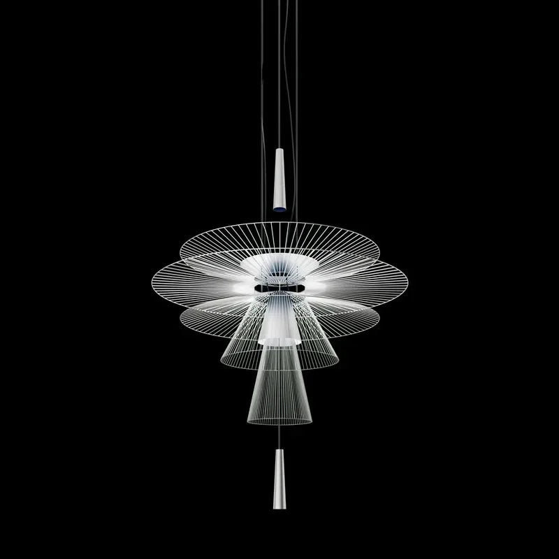 New Trend LED Chandelier Luxury Metal Cord Pendant Lighting