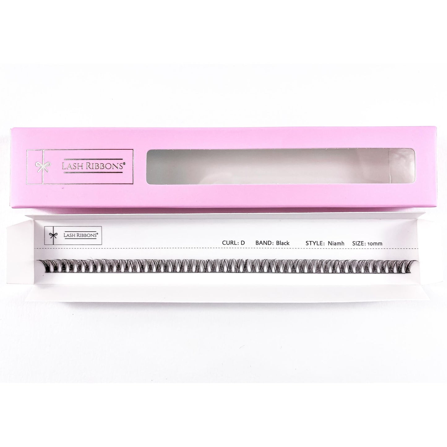 3D 'C' Curl Black / Brown Lash Ribbons® Starter Kit (With Clear Lash Bond)