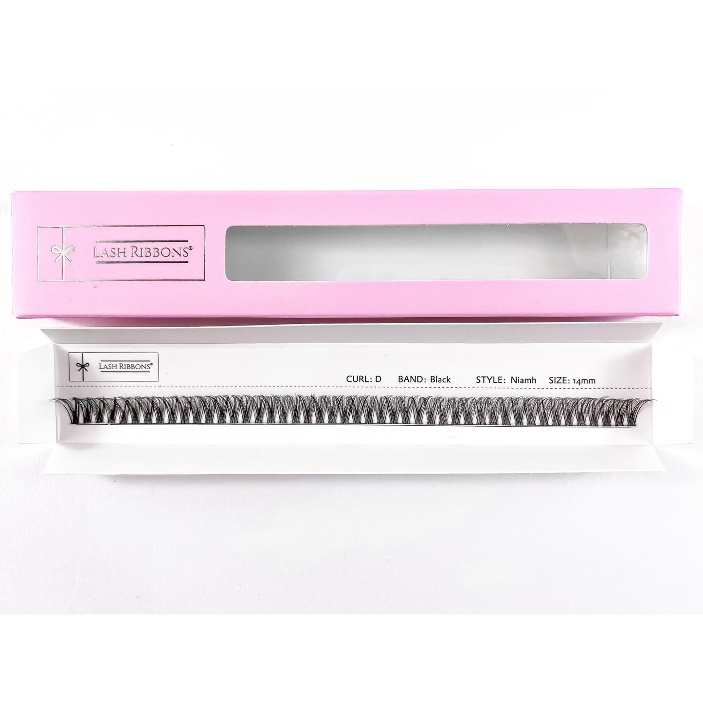 3D 'C' Curl Black / Brown Lash Ribbons® Starter Kit (With Clear Lash Bond)