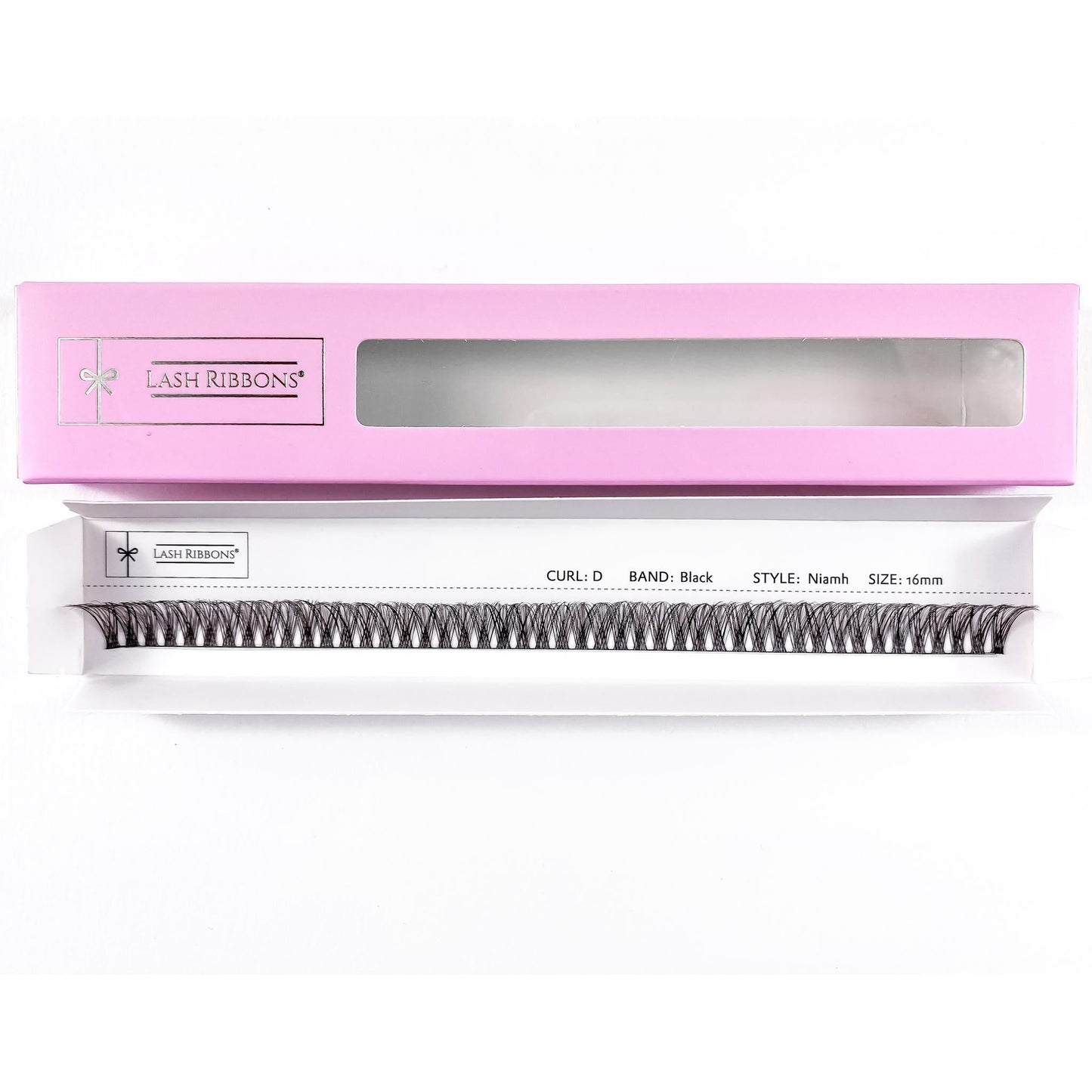 3D 'C' Curl Black / Brown Lash Ribbons® Starter Kit (With Clear Lash Bond)