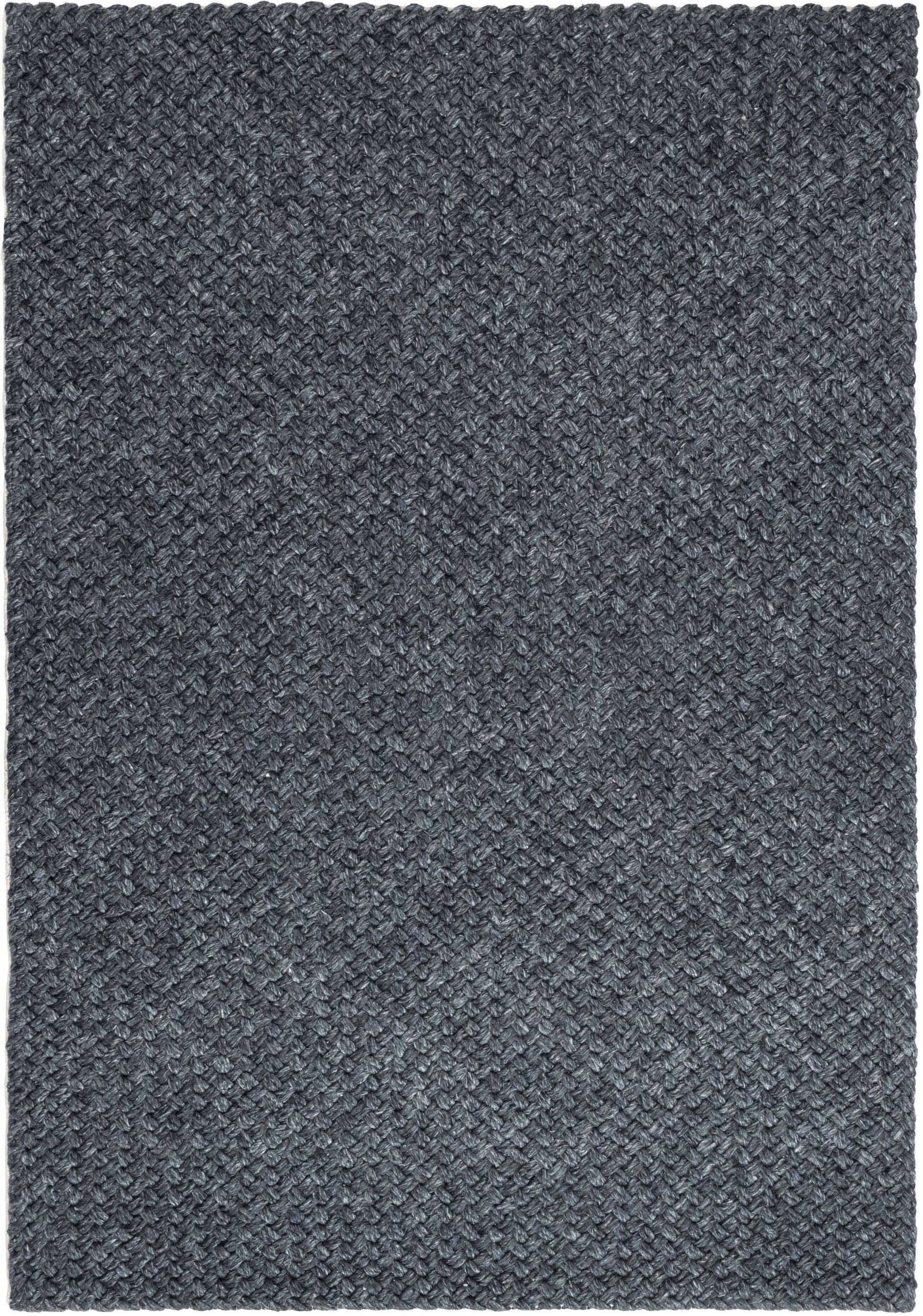 Solid Design Recycled Low Pile Eco Rug | Nila