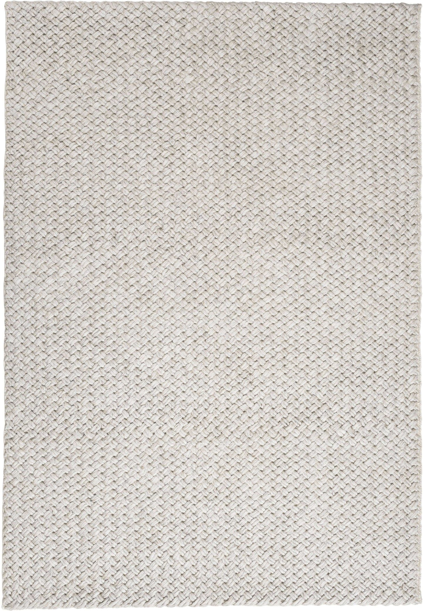 Solid Design Recycled Low Pile Eco Rug | Nila
