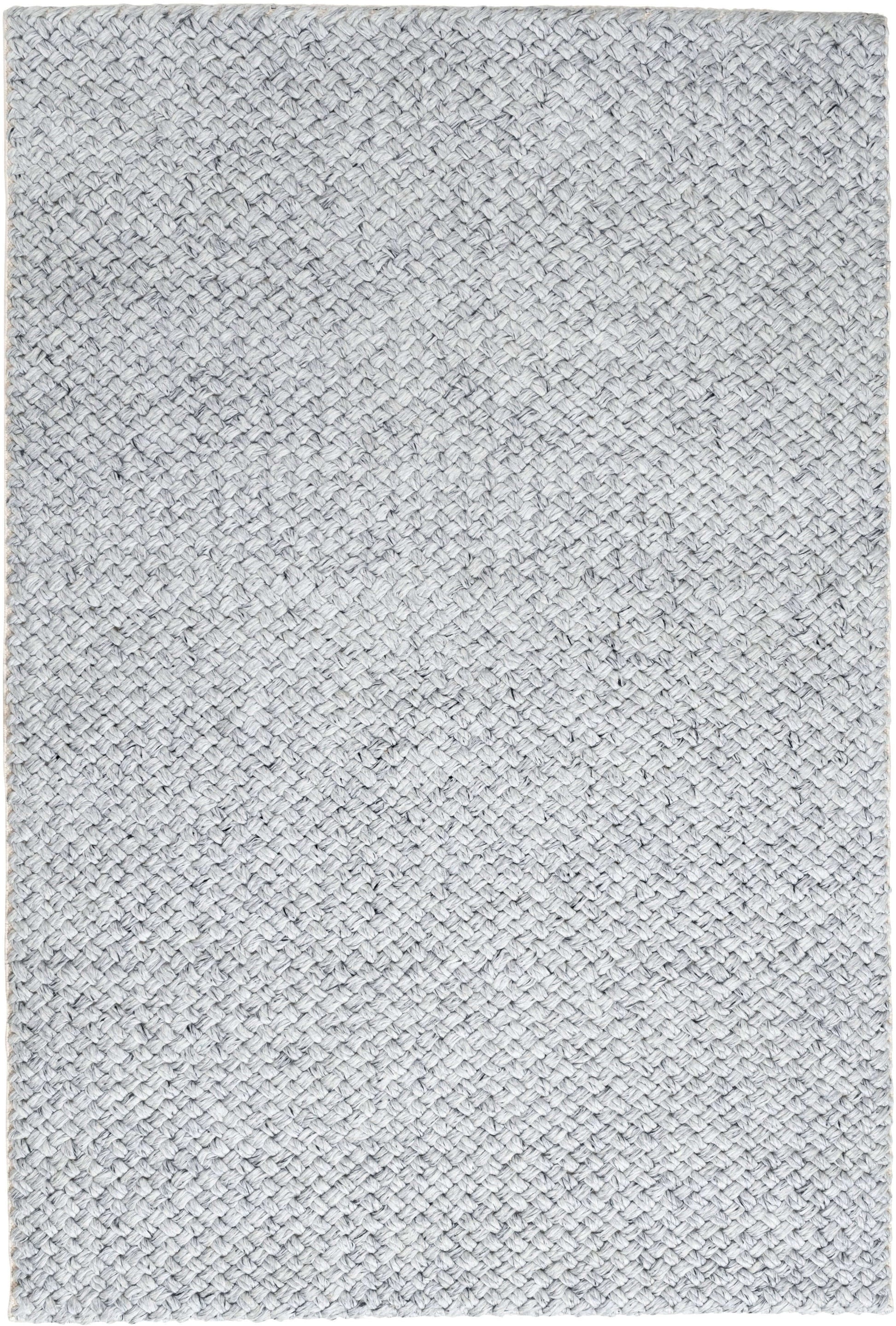 Solid Design Recycled Low Pile Eco Rug | Nila