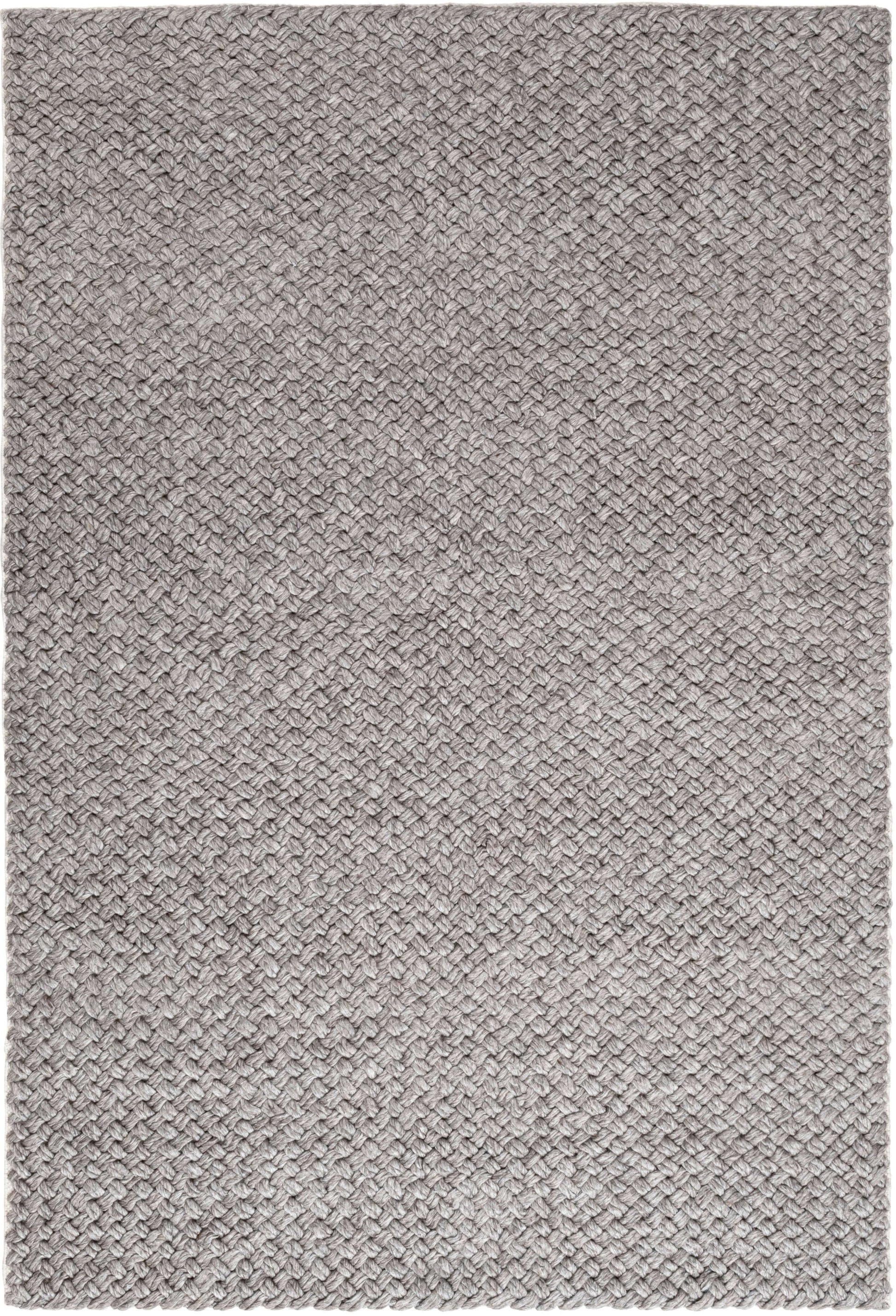 Solid Design Recycled Low Pile Eco Rug | Nila