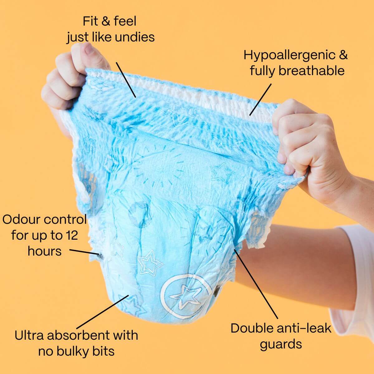 Nundies Youth Pants 4-7 Years (17-30kg)