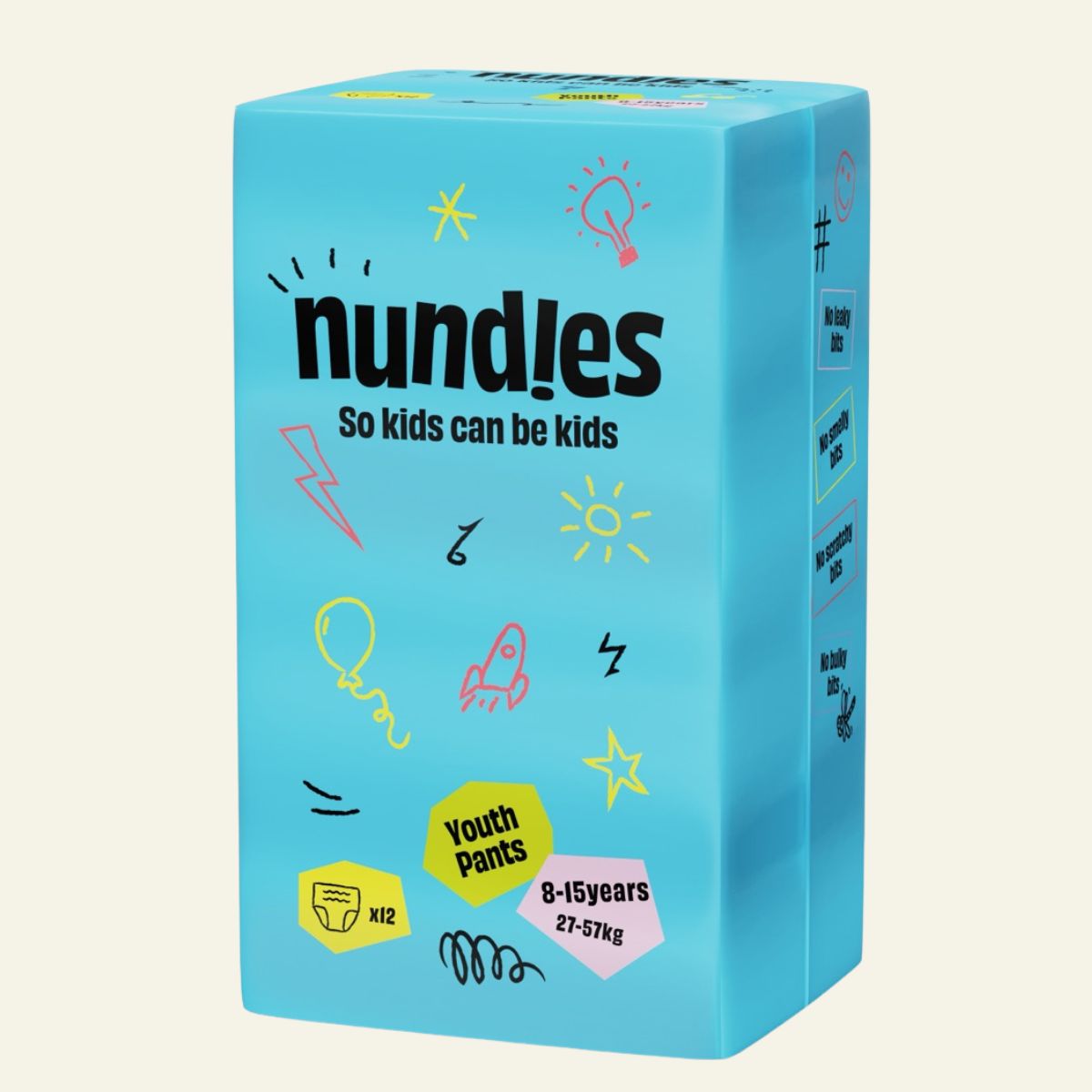 Nundies Youth Pants 8-15 Years (27-57kg)
