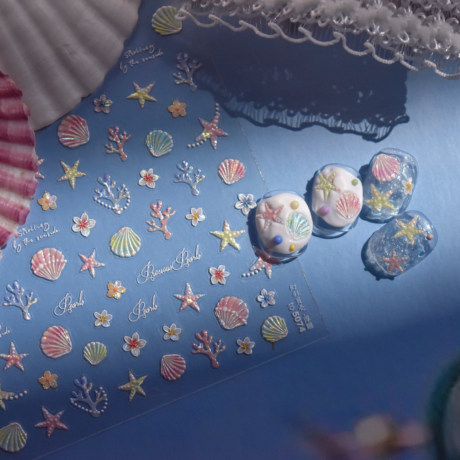 Hello Claws | Under The Sea Nail Deco Sticker