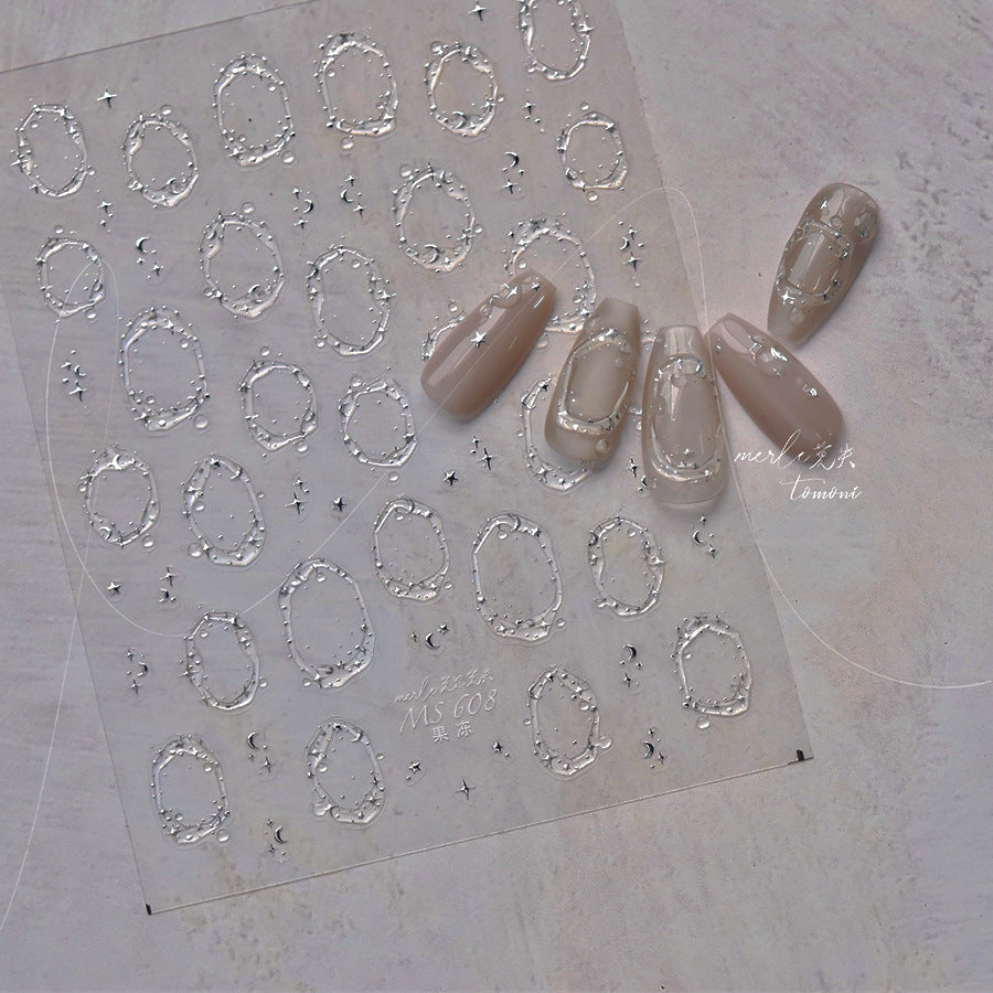 Hello Claws | Crystal Starry Nail Deco Sticker